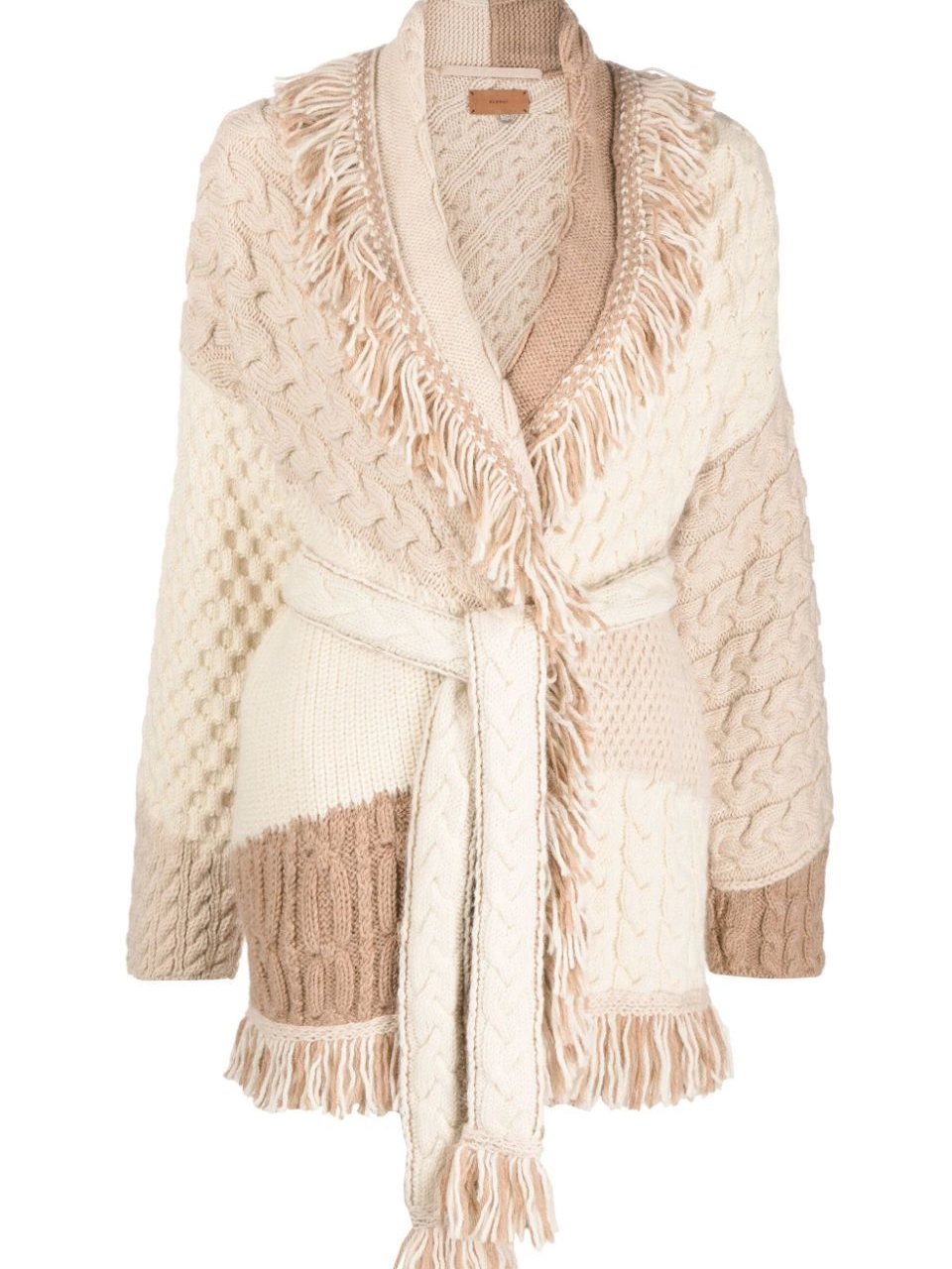 Affordable Alanui Women wool Glacier cardigan Talking 0727